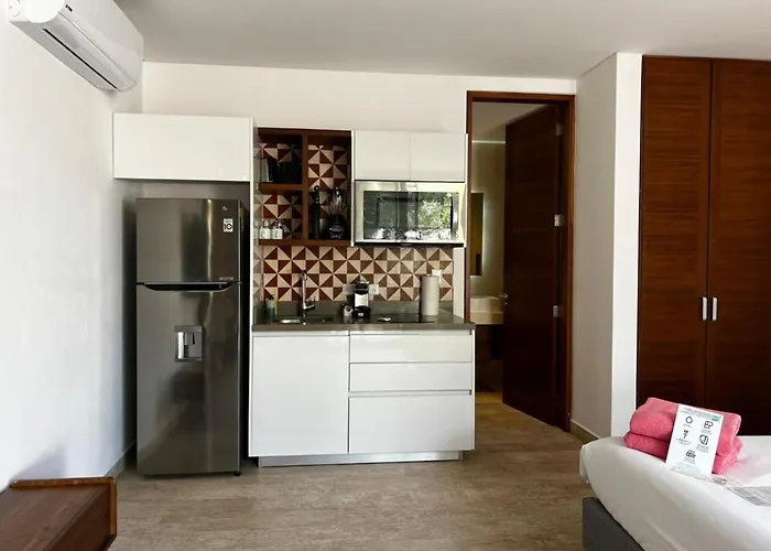 Appartement Park Modernstudio, Gym, Spa, Wi-fi, Cowork *